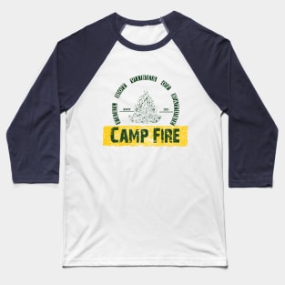 hot vibes of nature - hiking, camping, trekking, outdoor recreation Baseball T-Shirt